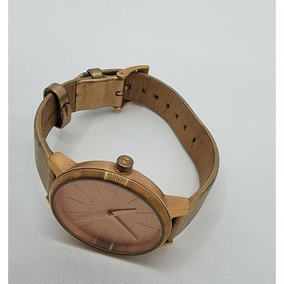 Ladies Nixon "Movin' Out" The Kensington Gold Tone Stainless Steel Quartz Watch - Picture 5 of 10